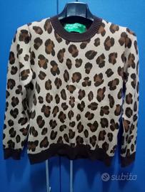 maglione girocollo donna tg XS, Benetton. 