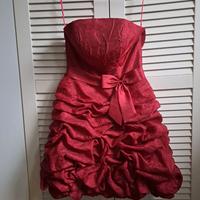 Abito da sera rosso vintage anni 2000