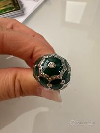 Anello argento 925 smaltato