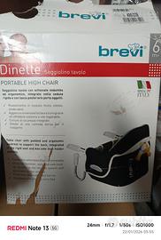 Seggiolino da tavolo