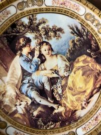 Piatto in limoges porcellana