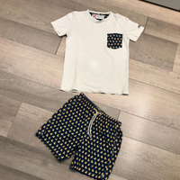 Mc2SaintBARTHtg12aCOMPLETOmareCOSTUME+TSHIRTpapere