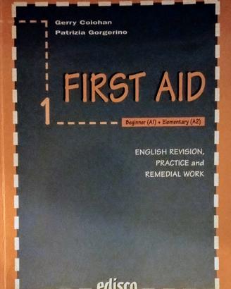 Libro di grammatica inglese First Aid