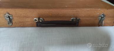 cassettina in legno per colori