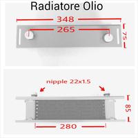 Radiatore Olio Same-Lamb 