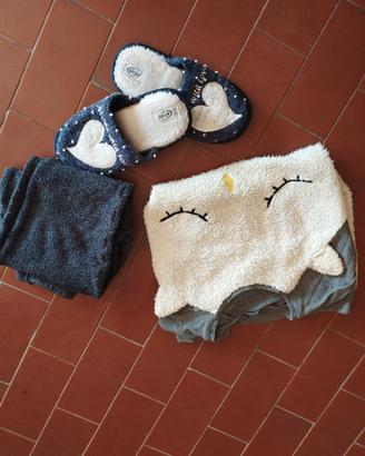 pigiama peloso ragazza