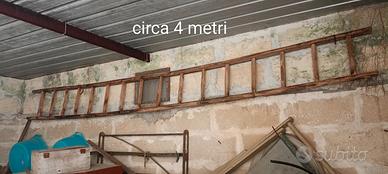 scala in legno 