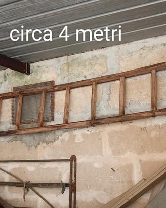 scala in legno 