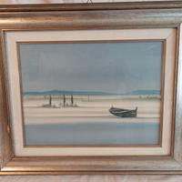 Olio su tela, marina di Luciani Pittore