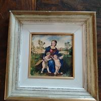 Arte Sacra:Antico dipinto-Antica cornice