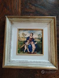 Arte Sacra:Antico dipinto-Antica cornice