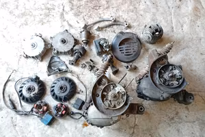 pezzi motore vespa 50 HP carter cambio accensione 