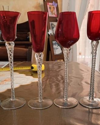 6 calice vintage cristallo ANDREA FONTEBASSO