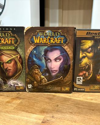 World of warcraft e warcraft 3