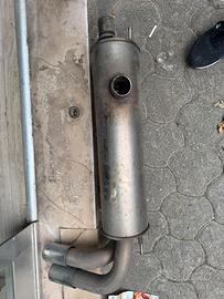 Terminale scarico doppio bmw 220d perfetto origina