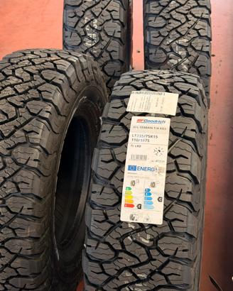 4 BFGoodrich All-Terrain KO3 235/75 R15 – 3.000 km