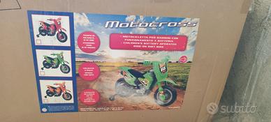 Moto Elettrica per Bambini 6V Super Cross