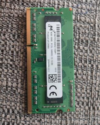 Memoria RAM 4 GB 1Rx8