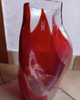 vaso vetro soffiato