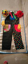 abito da Clown completo