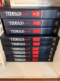 Corso di tedesco audio cassette e dispense