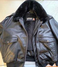 Giubbotto pelle Schott anni 90