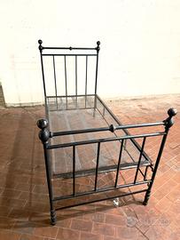 Letto singolo in ferro (ca anni ‘50)