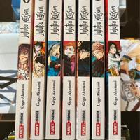 Manga jujutsu kaisen 1-6