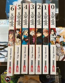 Manga jujutsu kaisen 1-6