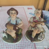 statuette ceramica  C MOLLICA