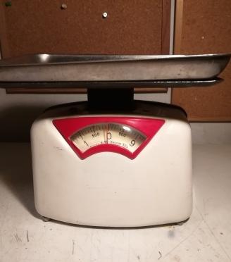 Bilancia cucina anni 60