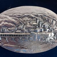 Bassano del Grappa - incisione in metallo cm.18x12