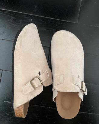 Boston Clogs in pelle scamosciata - Taglia 40