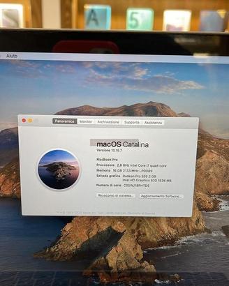 Macbook pro 2017 usato pc4