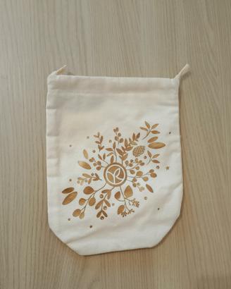 Sacca / sacchetto / borsa in cotone Yves Rocher – 