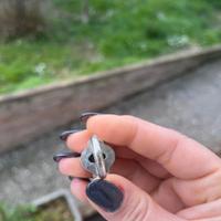 Anello argento con malachite