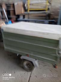 Carrello porta cani da caccia