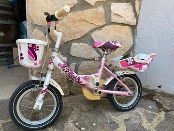 Bici 12’’ con cestino porta bambola