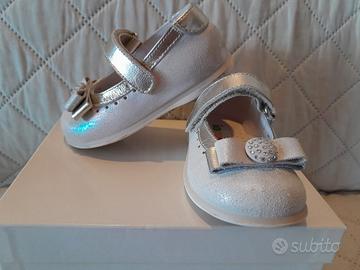 Scarpe ballerine in pelle n°19 da bambina