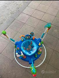 Altalena dondolo con giochi e musica