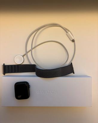 Apple watch 9 45 mm alluminio gps nero