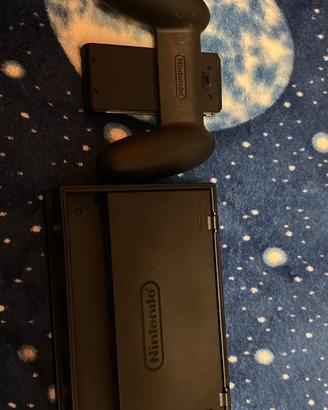 Dock originale Nintendo Switch + Joy-Con Grip