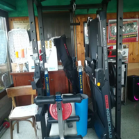 Panca Carnielli fitgym 500+Dischi in Ghisa