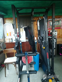 Panca Carnielli fitgym 500+Dischi in Ghisa