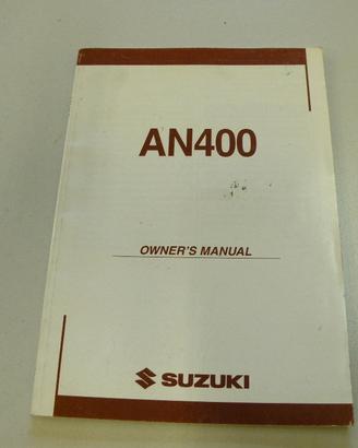 Uso e manutenzione scooter Suzuki