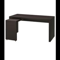 Scrivania IKEA MALM nera