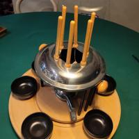 Raro Set Fonduta Girevole VARAGES (Francia) - Desi