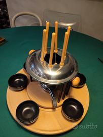 Raro Set Fonduta Girevole VARAGES (Francia) - Desi