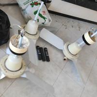 3 Lampadari vortice con ventola areazione