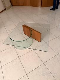 Tavolino in cristallo